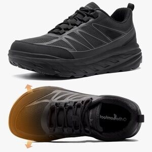 OrthopedicShoesforMenDiabetic:Arch SupportPlantarFasciitisHeelPainSwollenFeet 14